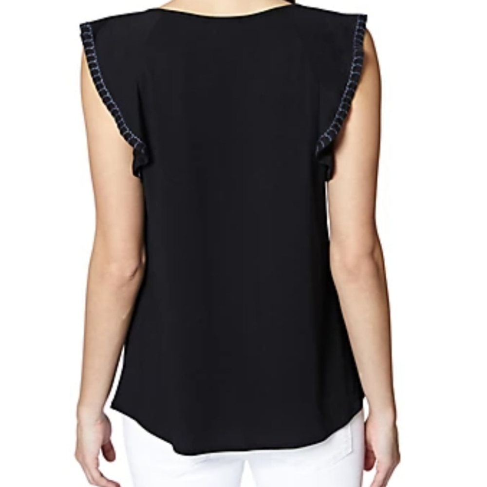 NWT ANTHRO | $78 Sanctuary Boho Knit Embroidered Top - Picture 4 of 5